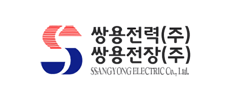 (주)쌍용전장 로고